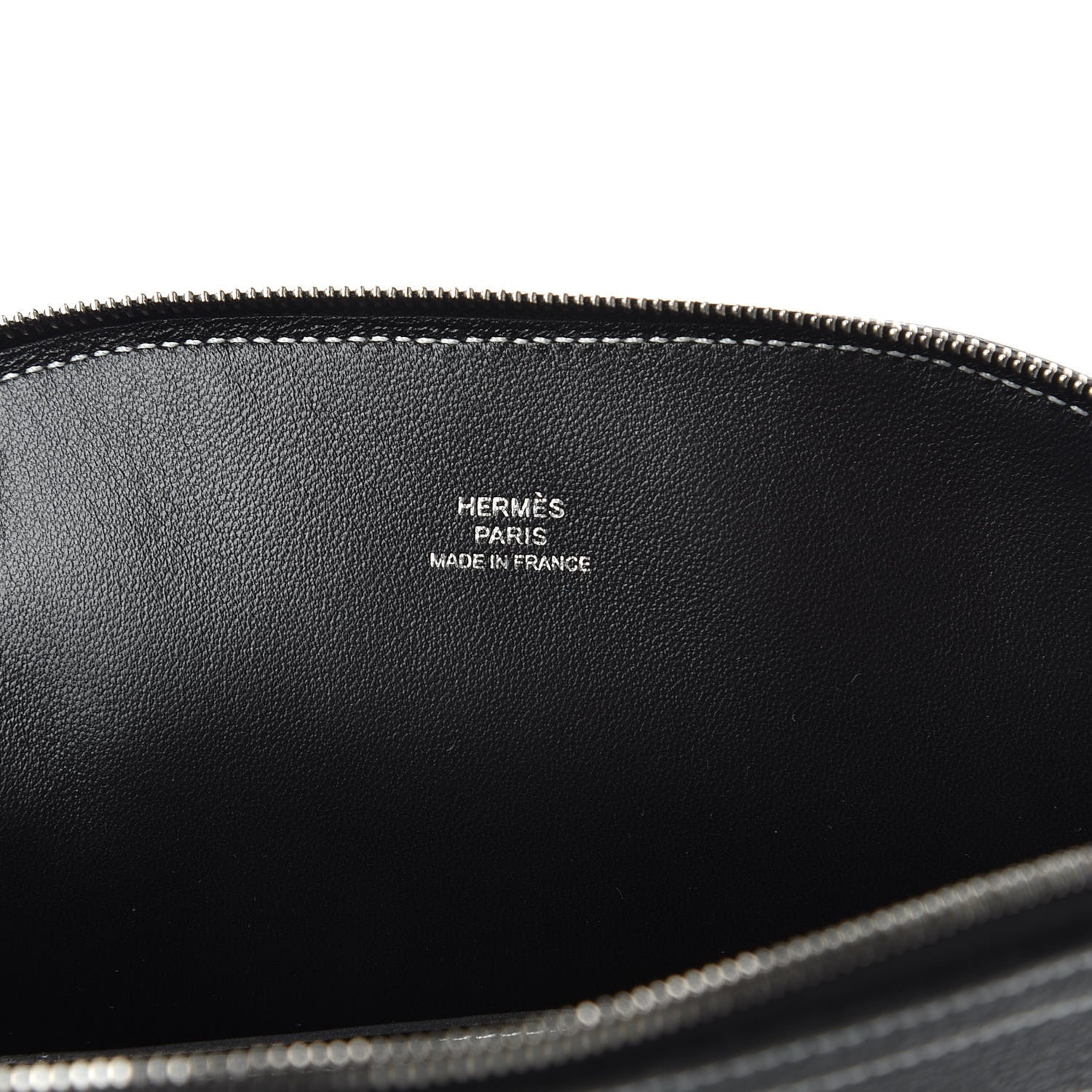 Hermes Chevre Mysore In-The-Loop-To-Go Pochette Black 6 of 8