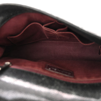 Chanel Crumpled Grained Calfskin Medium CC Crave Flap Black 5 of 14