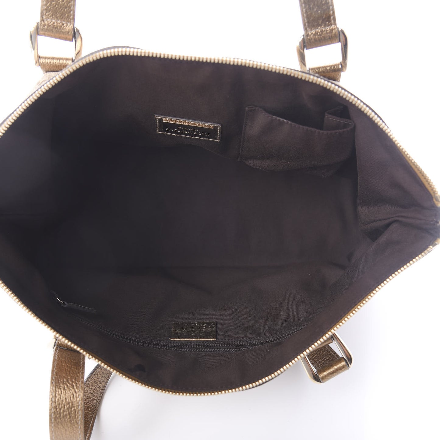 Monogram Medium Abbey Tote Gold