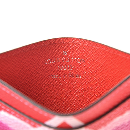 Louis Vuitton Monogram Escale Card Holder Rouge 6 of 7