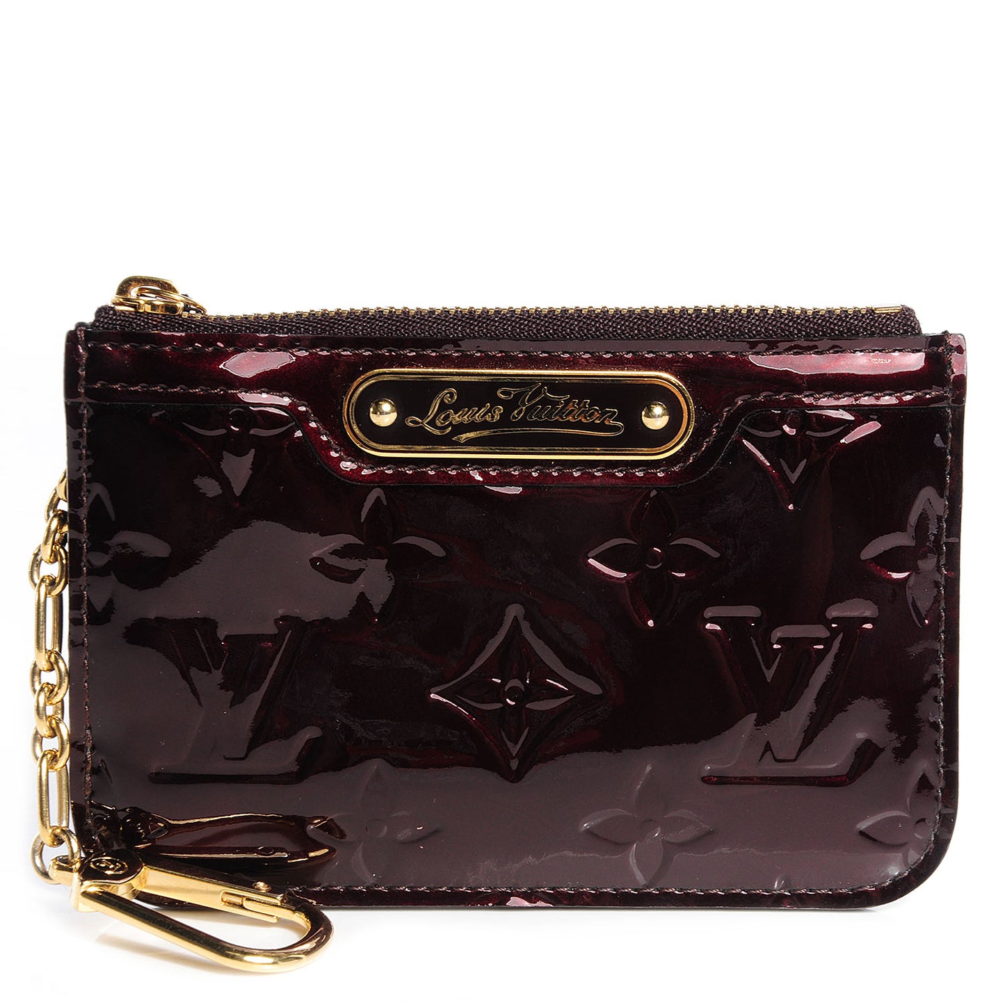 Vernis Key Pouch Amarante