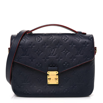 Louis Vuitton Empreinte Pochette Metis Marine Rouge 1 of 8