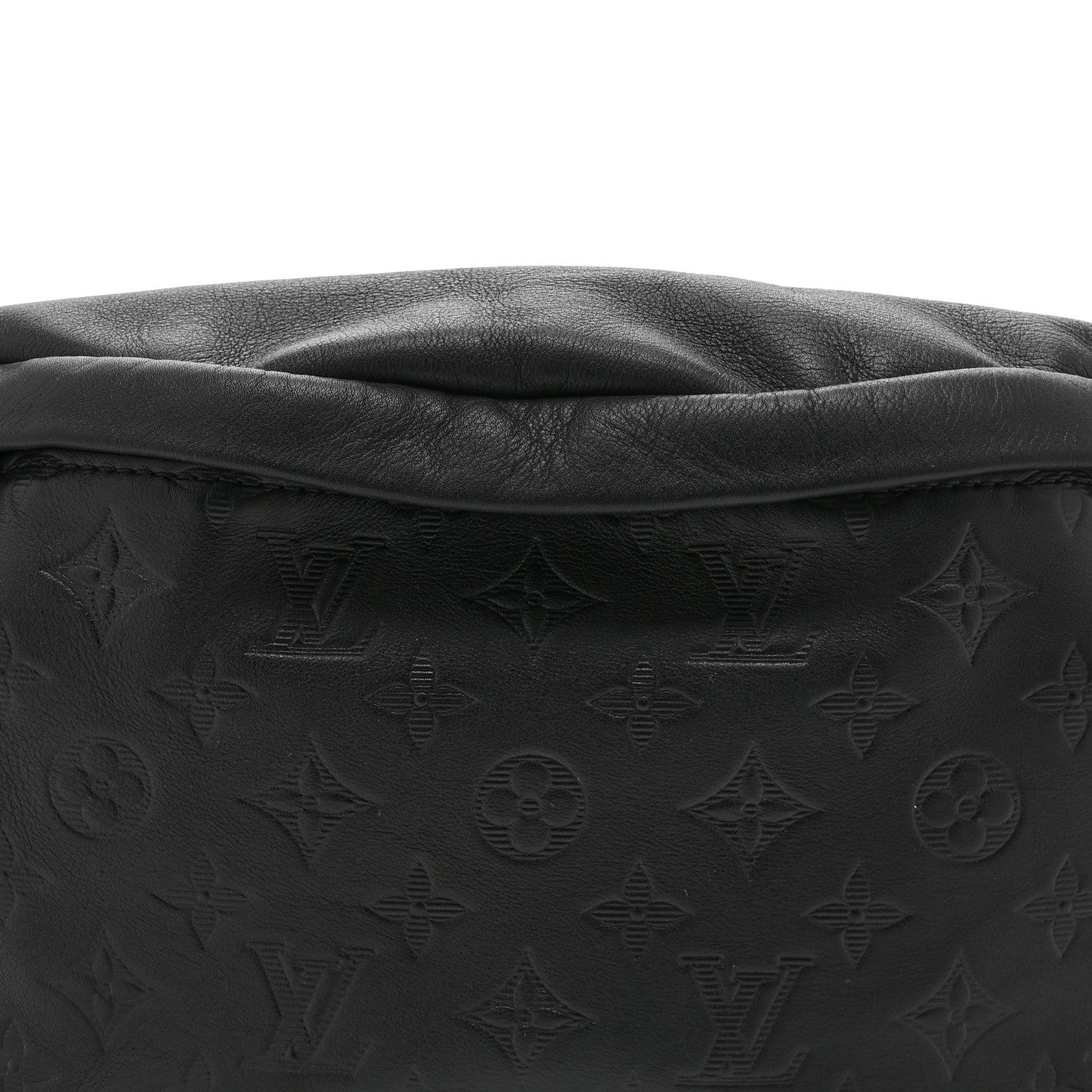 Louis Vuitton Calfskin Monogram Shadow Discovery Bumbag Black 8 of 10