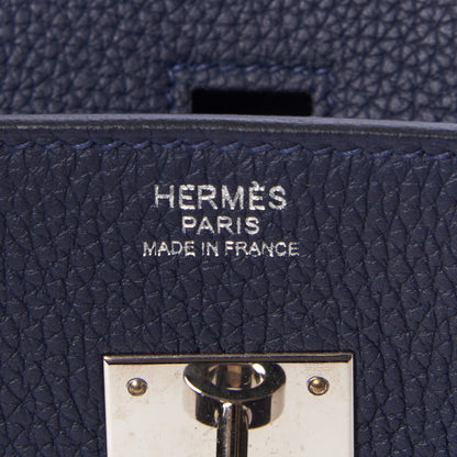 Hermes Togo Birkin 30 Bleu Nuit 20 of 31