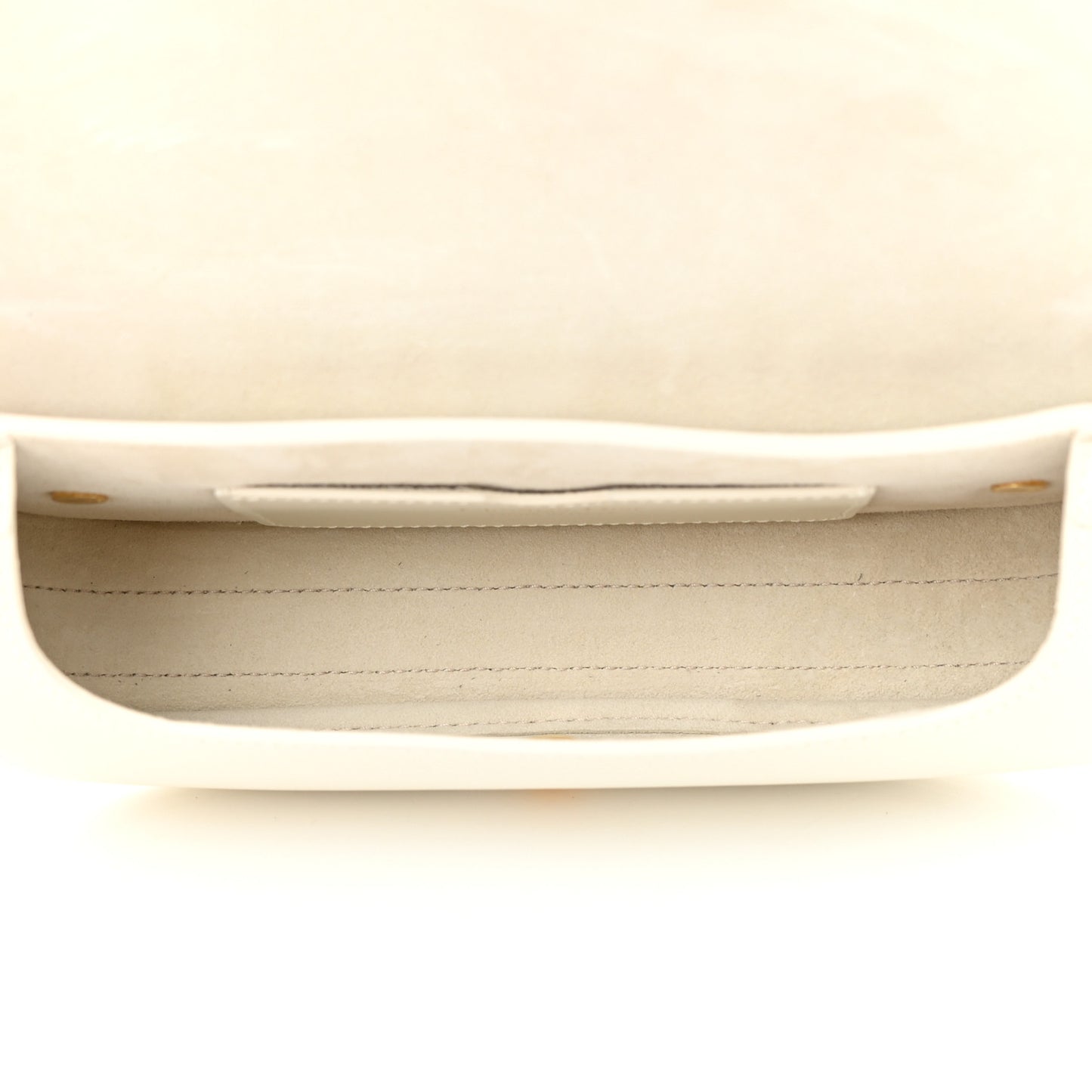 Box Calfskin East West Bobby Bag Latte