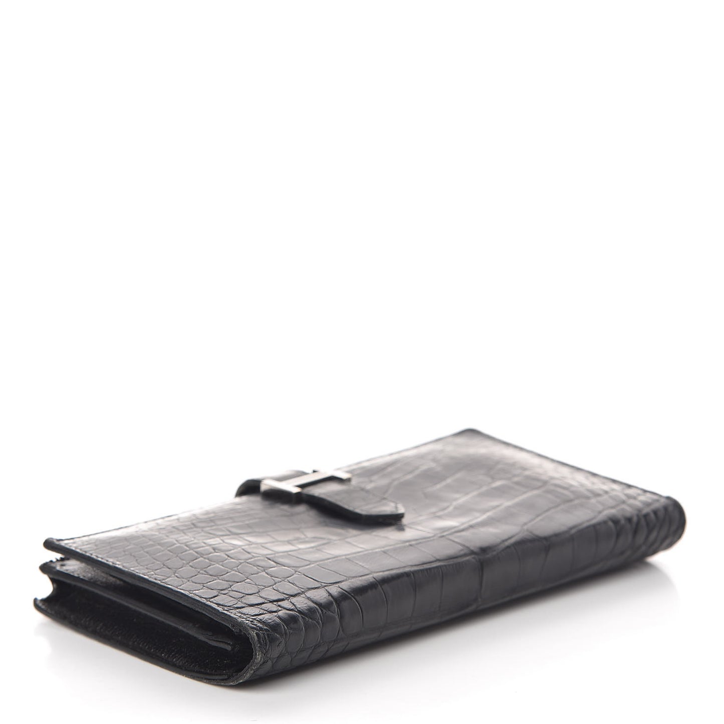 Matte Alligator Bearn Wallet Black