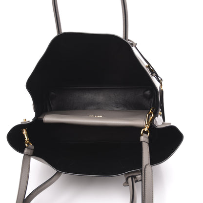 Prada Saffiano Cuir Large Double Bag Argilla 5 of 12