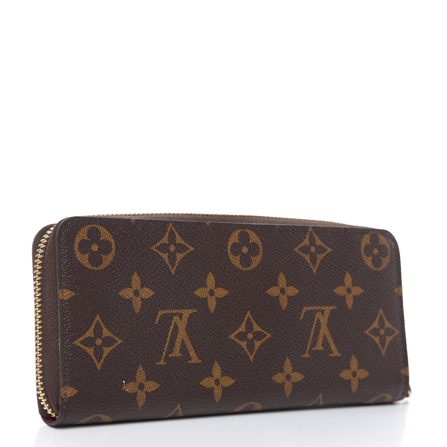 Louis Vuitton Monogram Clemence Wallet Fuchsia 3 of 9