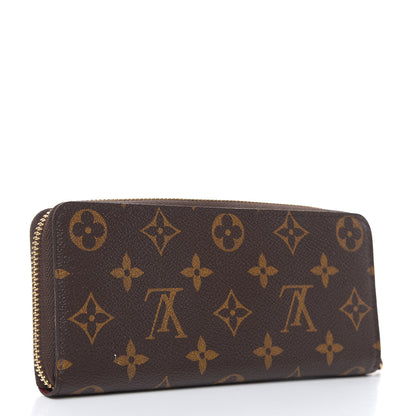 Louis Vuitton Monogram Clemence Wallet Fuchsia 3 of 9