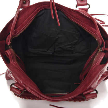 Balenciaga Agneau Classic Hardware City Cassis 6 of 9