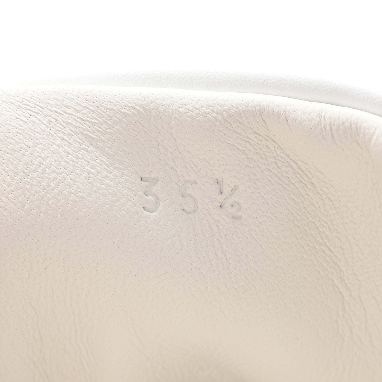 Calfskin Day Sneakers 35.5 White