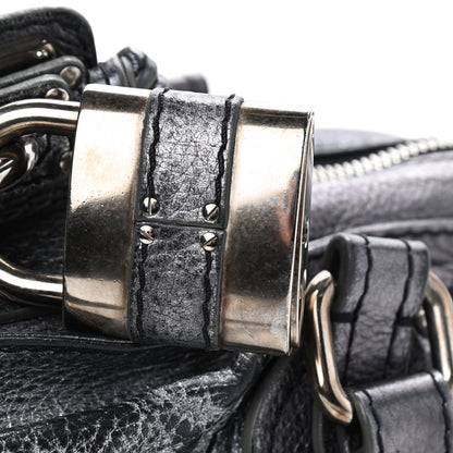 Chloe Metallic Calfskin Medium Paddington Satchel Silver 19 of 22