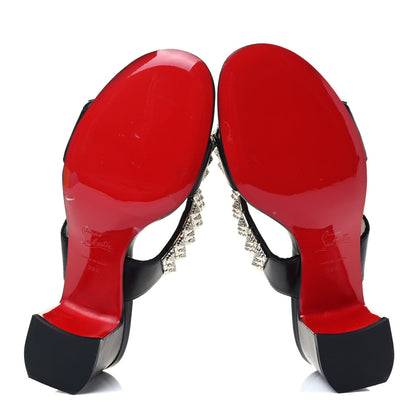 Christian Louboutin Nappa Myriadiam 55 Slide Sandals 39.5 Black 5 of 8