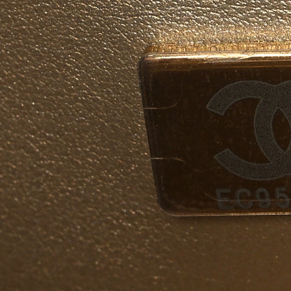 Chanel Shiny Lambskin Quilted Enamel CC Mini Flap Black 7 of 12