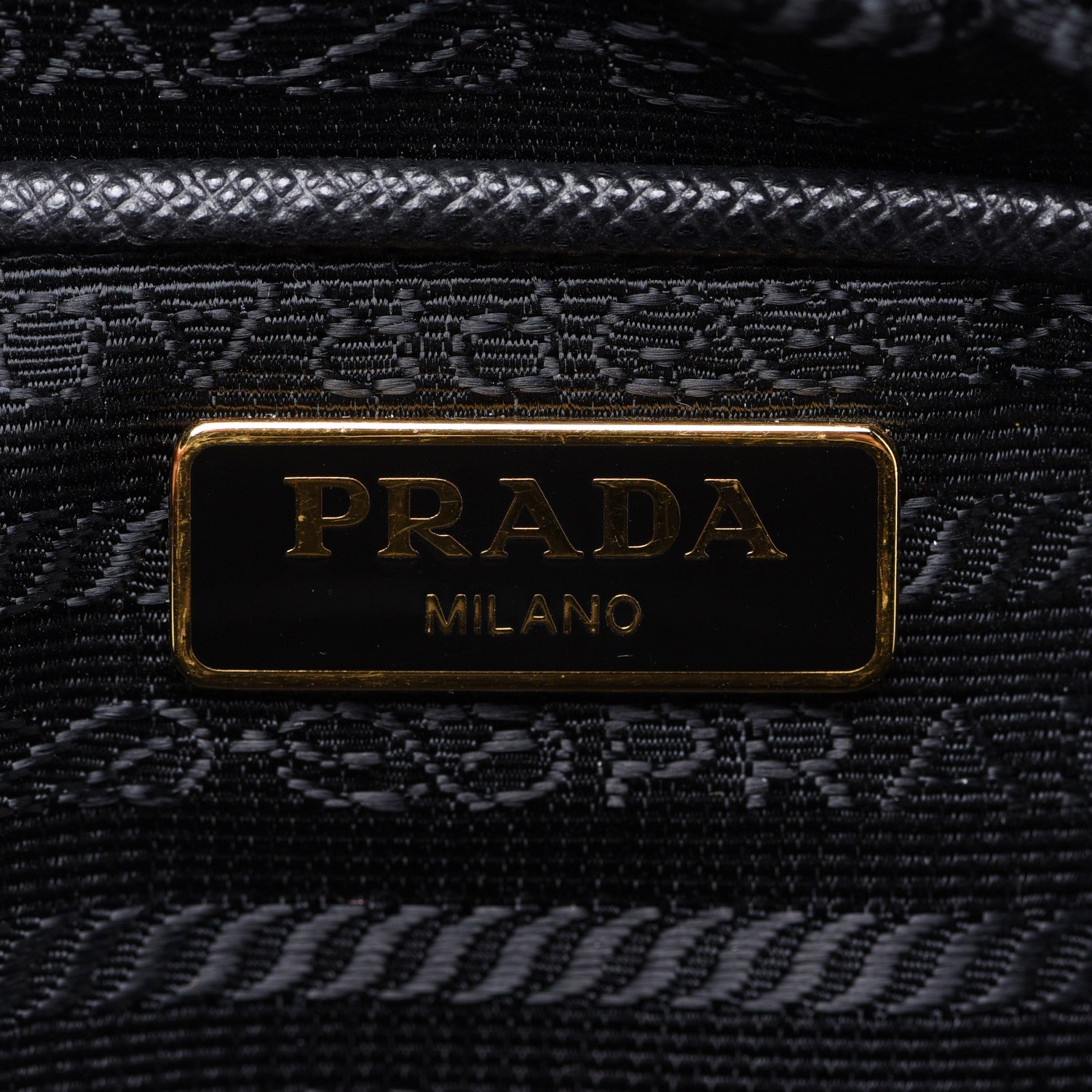 Prada Saffiano Lux Small Camera Crossbody Bag Black 6 of 9
