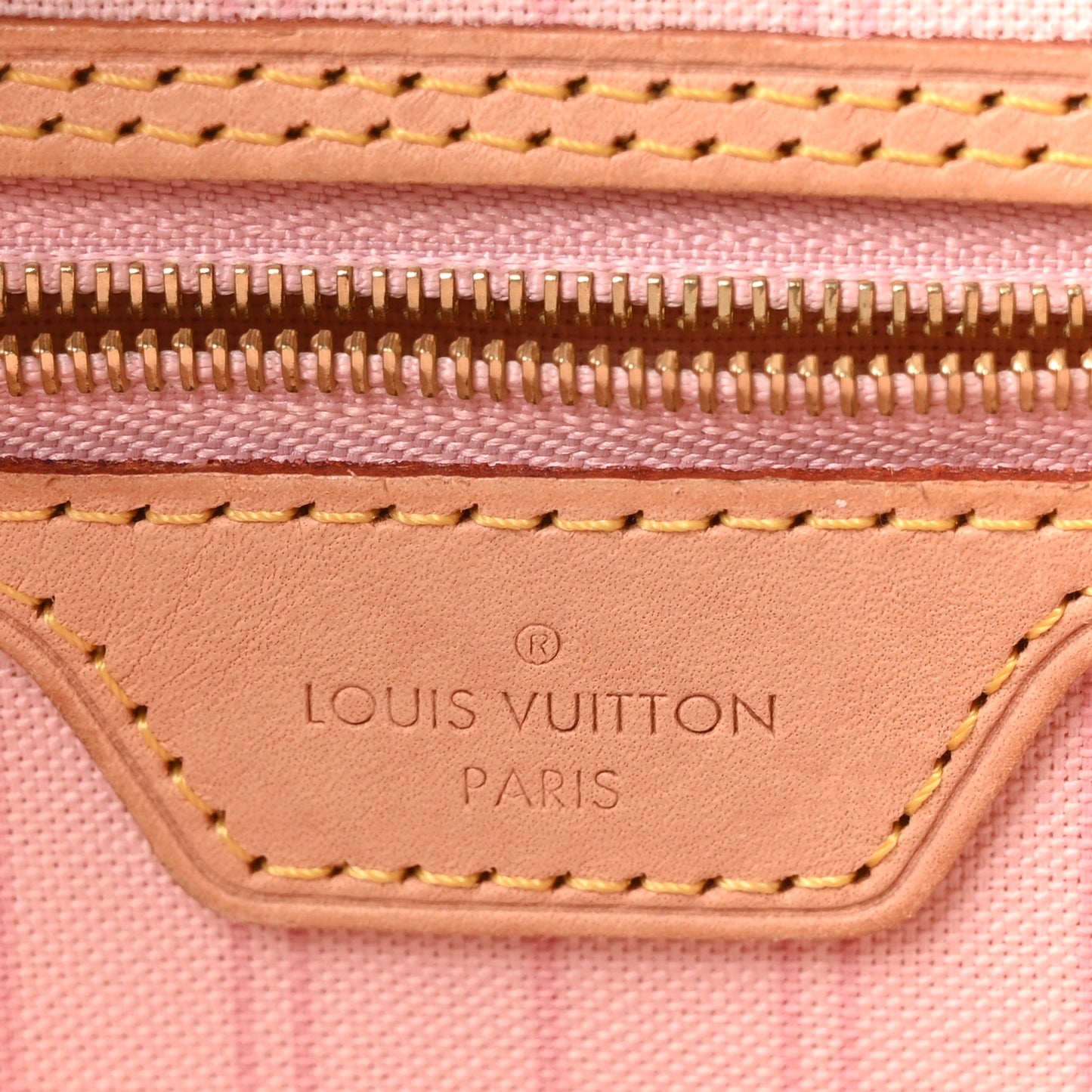 Damier Azur Neo Neverfull MM Rose Ballerine