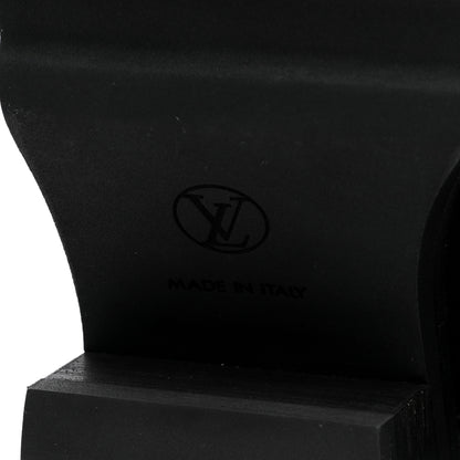 Louis Vuitton Calfskin Monogram Beaubourg Ankle Boots 39 Black 6 of 8