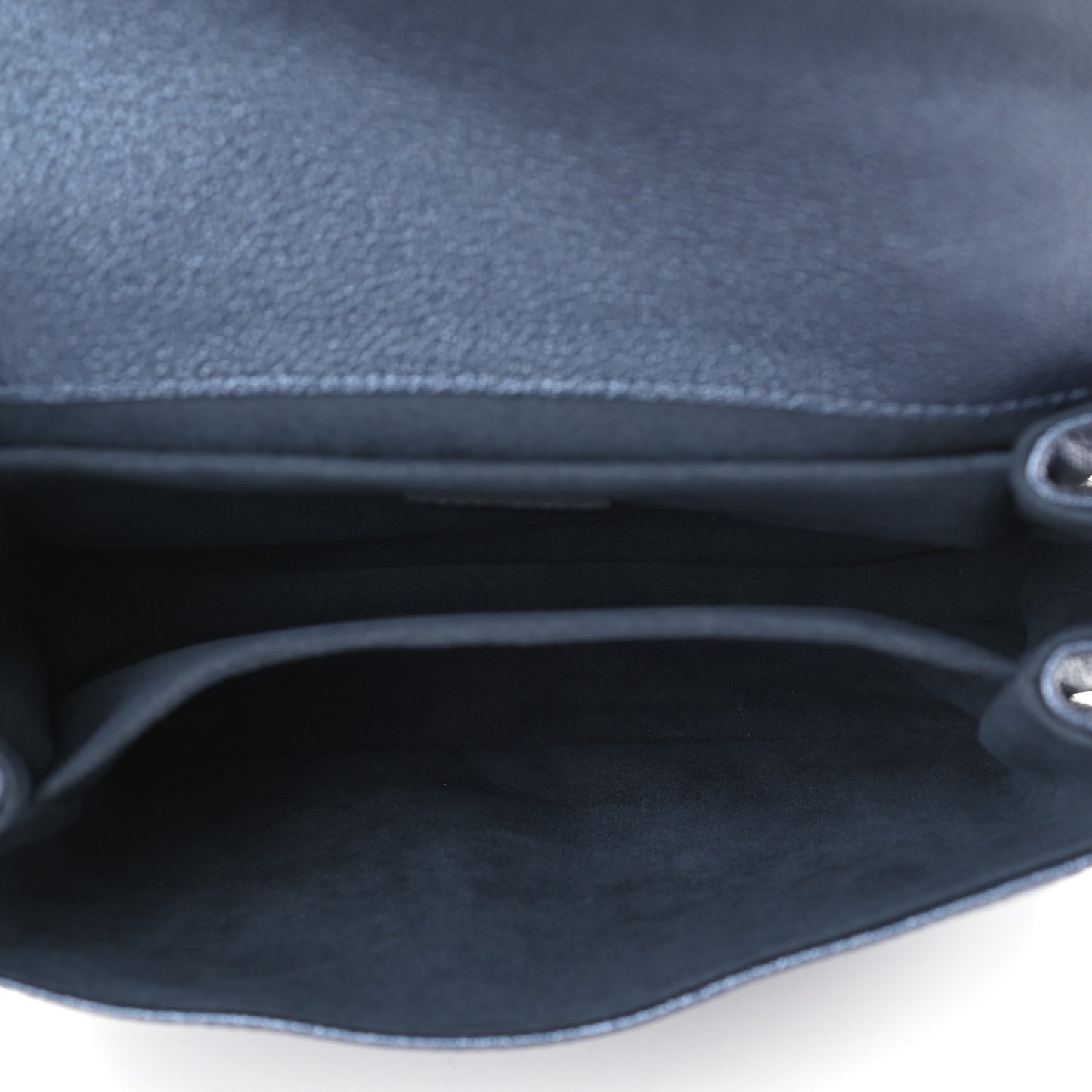 Metallic Empreinte Monogram Giant Pochette Metis Navy Nacre