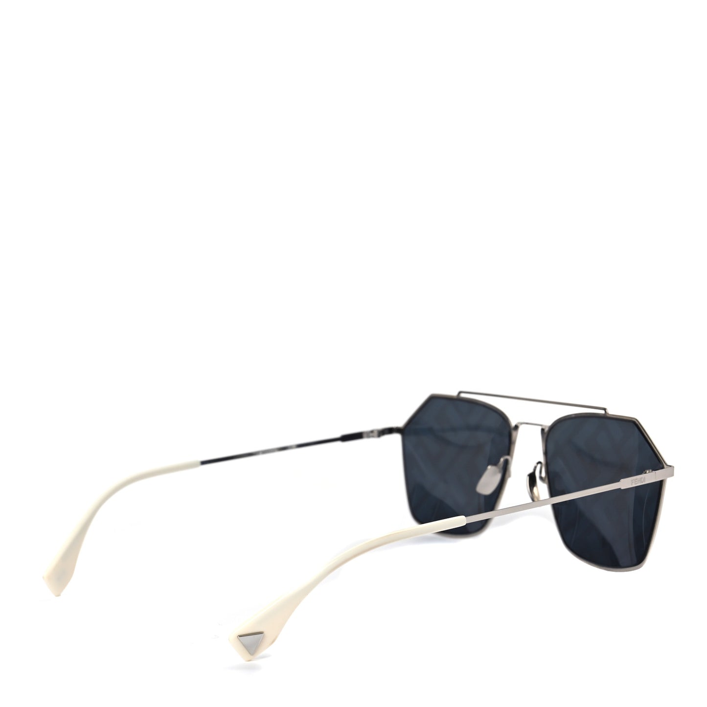Metal Aviator Sunglasses FFM0022/S Silver