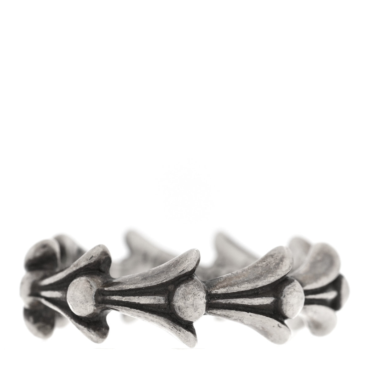 Sterling Silver Crosstail Ring 50 5.5