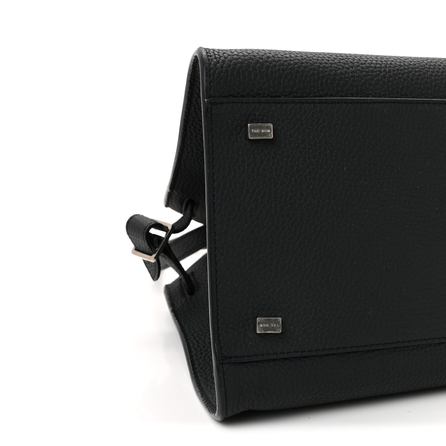 Matte Grained Calfskin Soft Margaux 12 Dark Navy