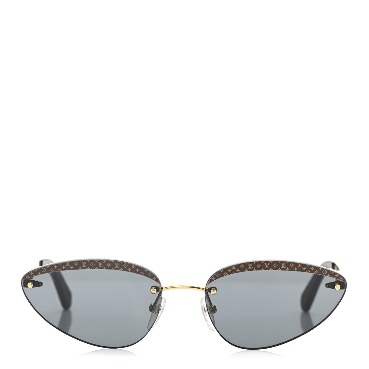 Monogram Cat Eye Z1438E Sunglasses Gold