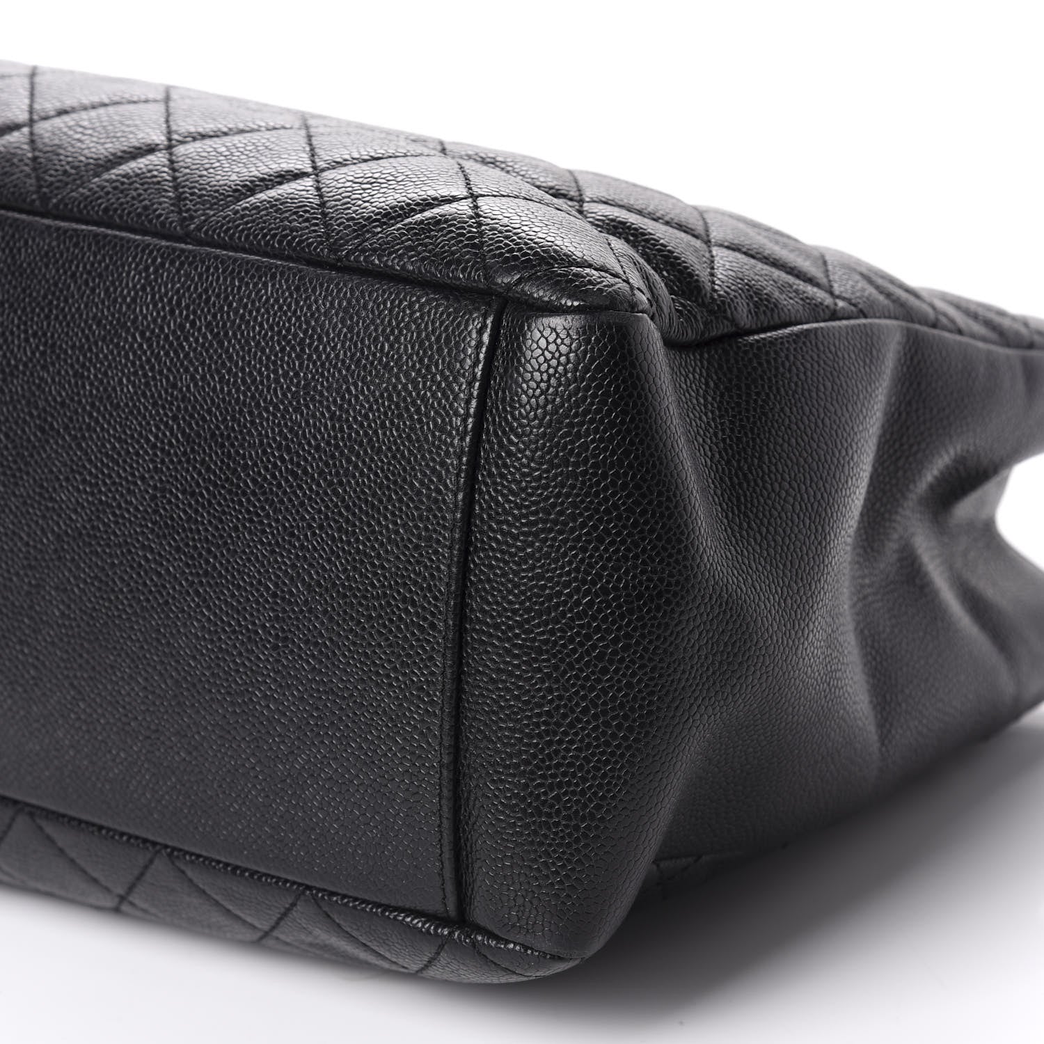 Chanel Caviar Quilted Grand Shopping Tote GST Black 7 of 10