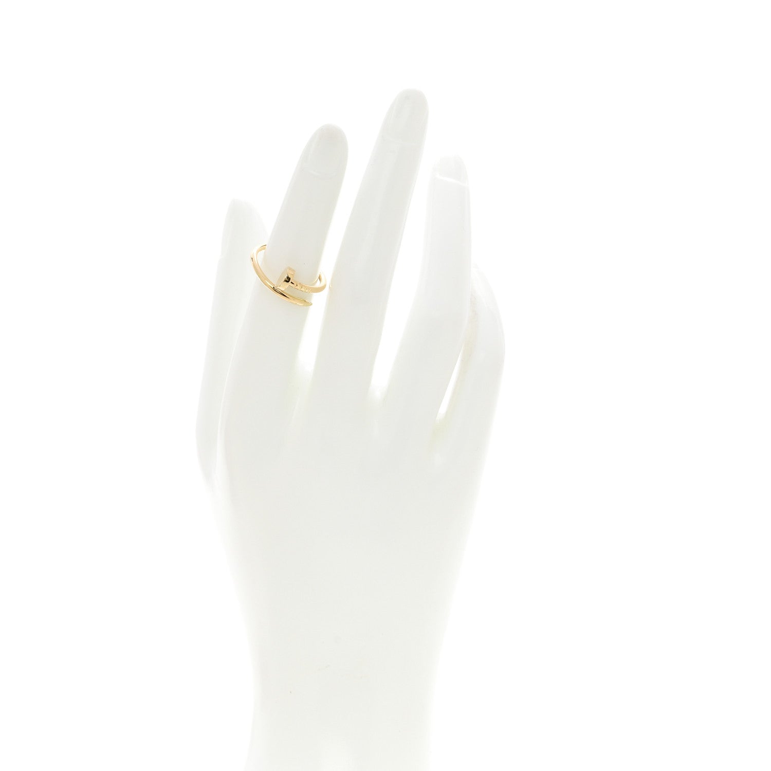 Cartier 18K Yellow Gold Small Juste Un Clou Ring 52 6 2 of 6