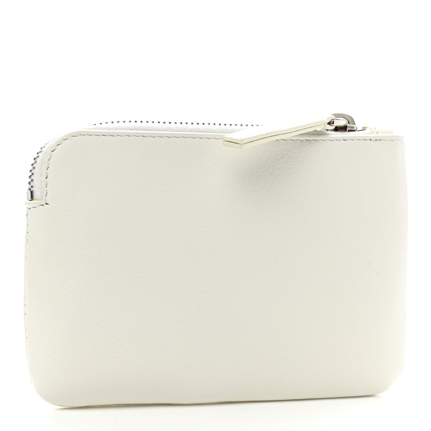 Balenciaga Calfskin XS Everyday Zip Coin Pouch White 3 of 7