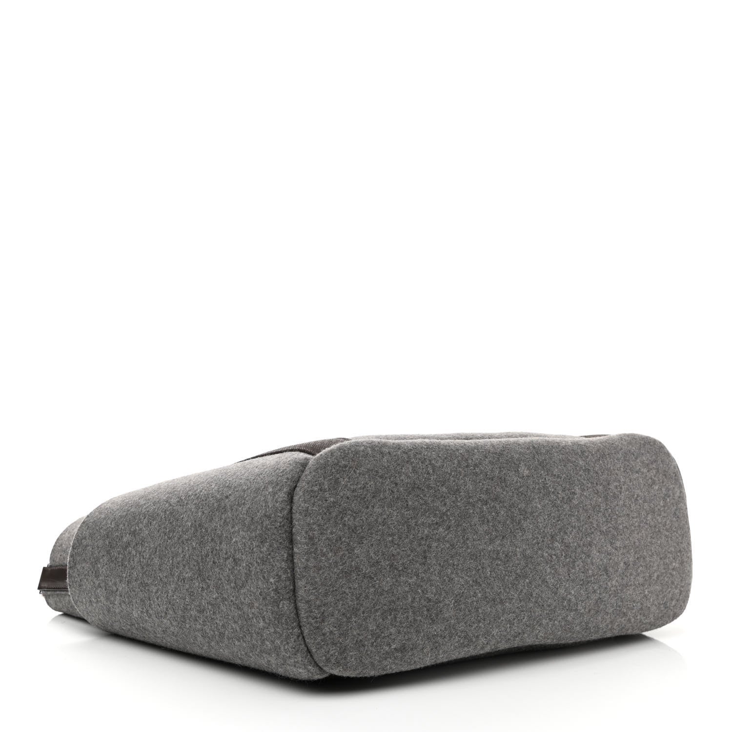 Hermes Felt Sac De Pansage Groom Bag Acier 4 of 8