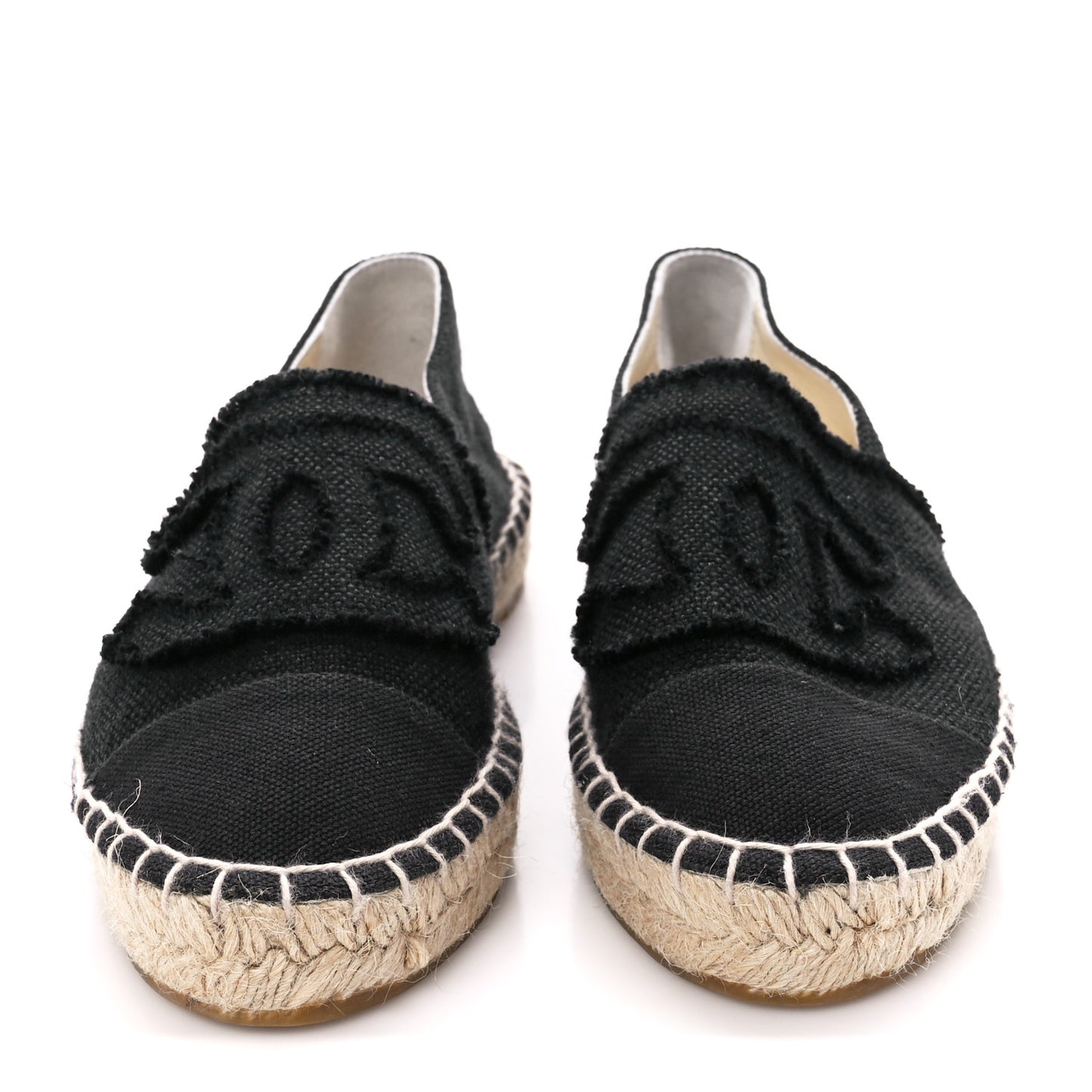 Denim Toile CC Espadrilles 37 Black