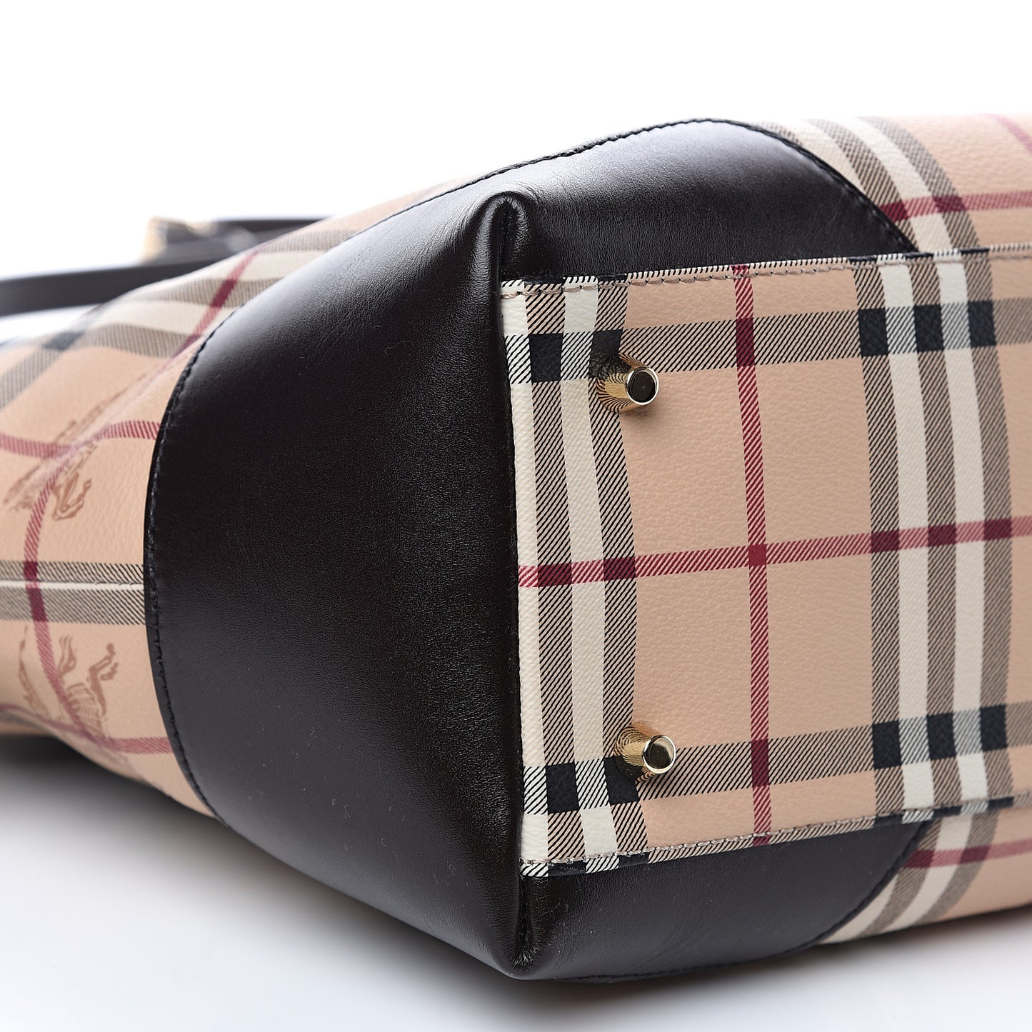 Haymarket Check Medium Primrose Tote Chocolate
