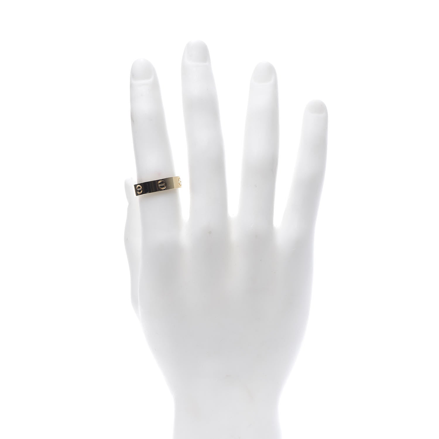 Cartier 18K Yellow Gold 5.5mm LOVE Ring 62 10 2 of 5