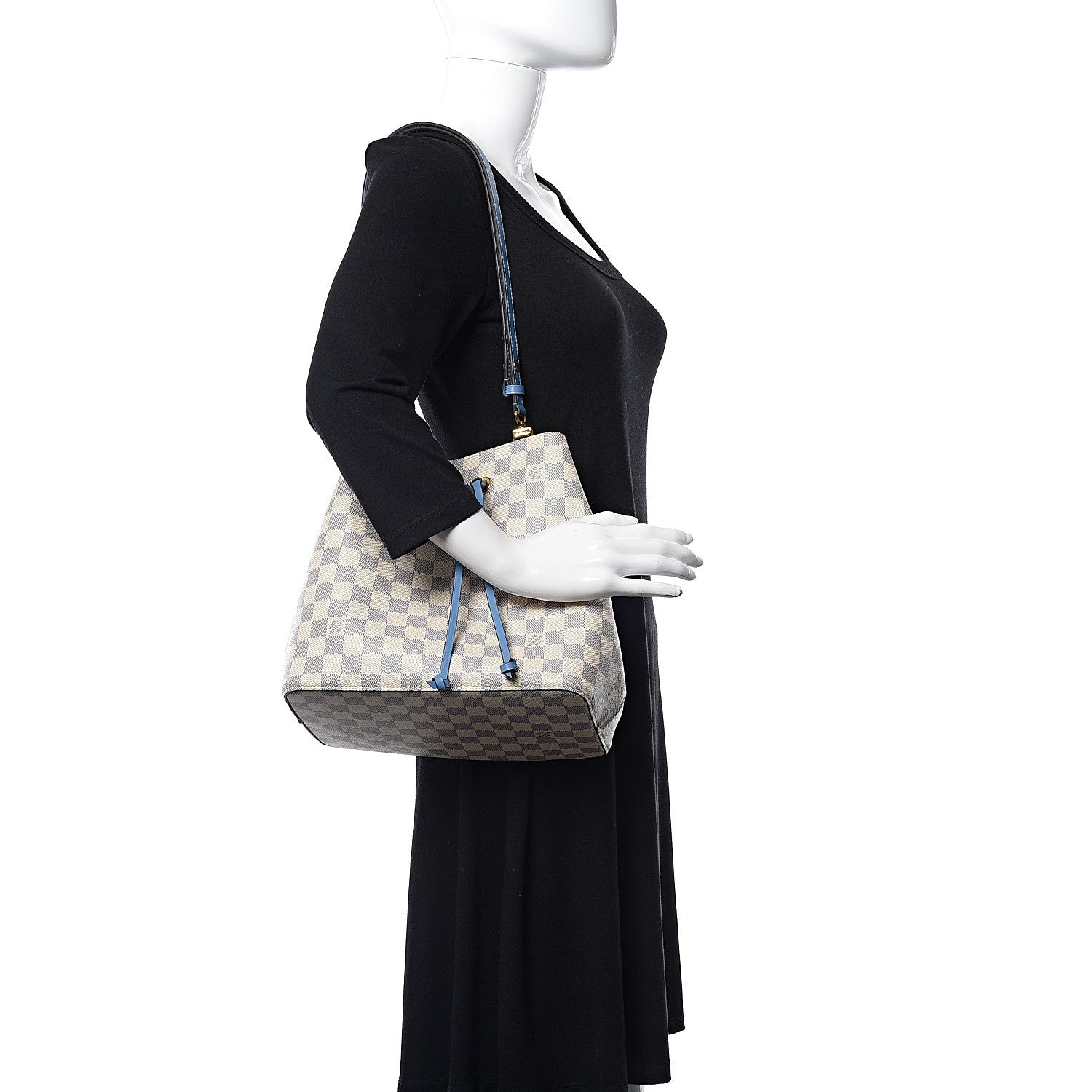 Louis Vuitton Damier Azur Neonoe MM Bleuet 509569 – FASHIONPHILE