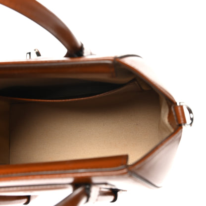 Givenchy Box Calfskin Mini Lock Antigona Shoulder Bag Beige Chestnut 5 of 10