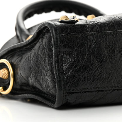 Balenciaga Agneau Giant 12 Gold Hardware Mini City Black 9 of 20