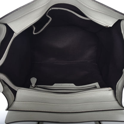 Celine Drummed Calfskin Mini Luggage Lune 6 of 18