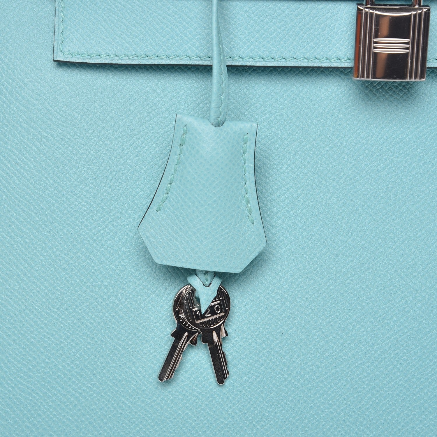 Hermes Epsom Kelly Sellier 28 Bleu Atoll 9 of 30