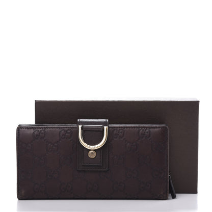 Gucci Guccissima Abbey Continental Wallet Chocolate 12 of 12