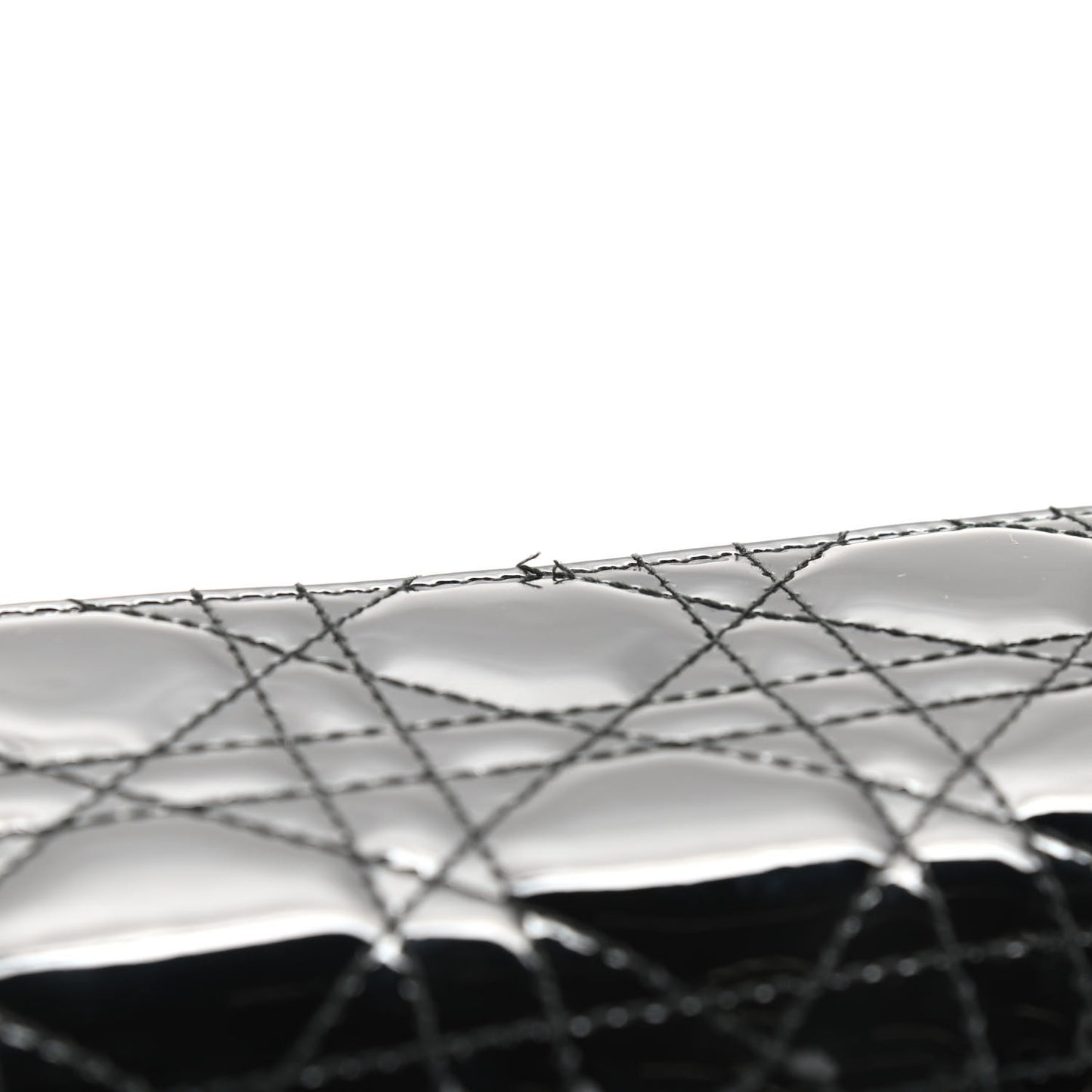 Patent Cannage Rendez-vous Chain Wallet Black