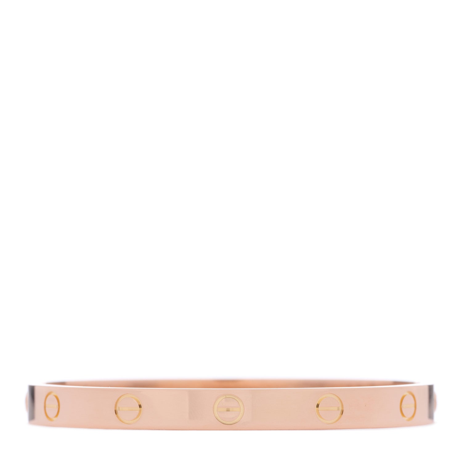 Cartier 18K Pink Gold LOVE Bracelet 17 2 of 5