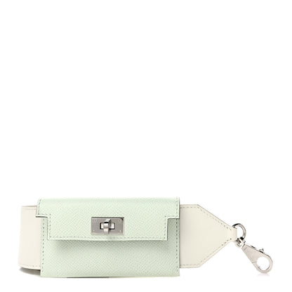 Hermes Swift Epsom Pocket Kelly Shoulder Strap Mushroom Vert Fizz 1 of 5