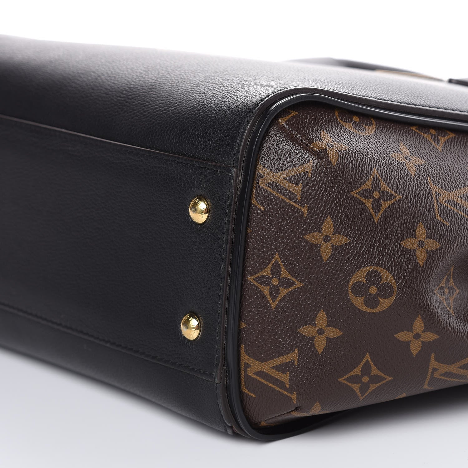 Louis Vuitton Calfskin Monogram Kimono Tote Black 8 of 12