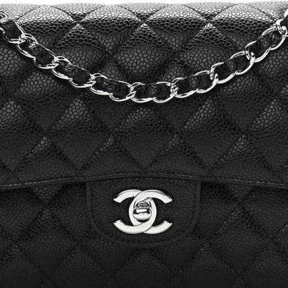 Chanel Caviar Quilted Small Double Flap Black 8 of 11