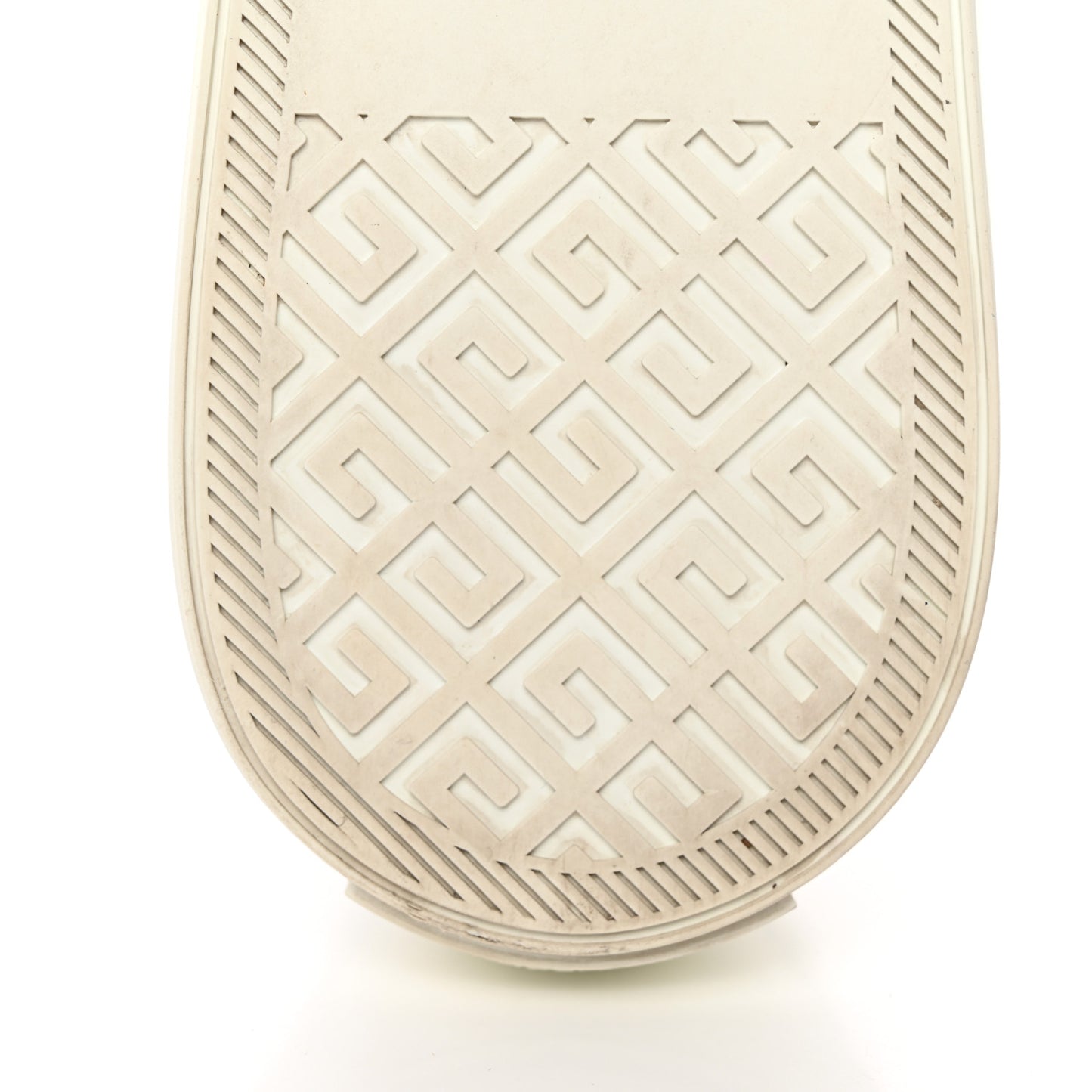 Calfskin Band Logo Womens Urban Street Sneakers 39 White Black