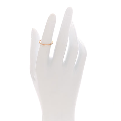 Cartier 18K Pink Gold Diamond 1.5mm Etincelle de Cartier Wedding Band Ring 50 5.25 2 of 5