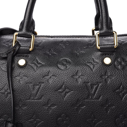 Louis Vuitton Empreinte Speedy Bandouliere 30 Black 10 of 12