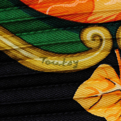 Hermes Silk Plisse Rythmes Du Monde Scarf 90 5 of 6