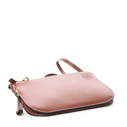 Loewe Calfskin Gate Double Zip Pouch Crossbody Brick 3 of 9