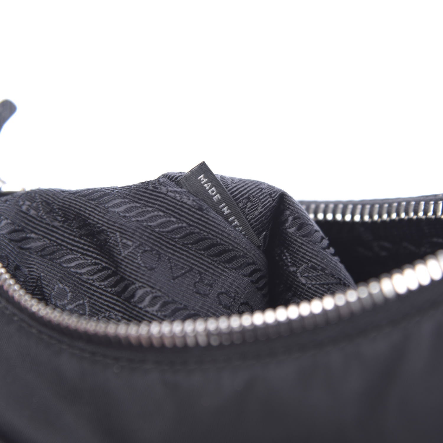 Prada Nylon Re-Edition 2005 Shoulder Bag Black 7 of 13